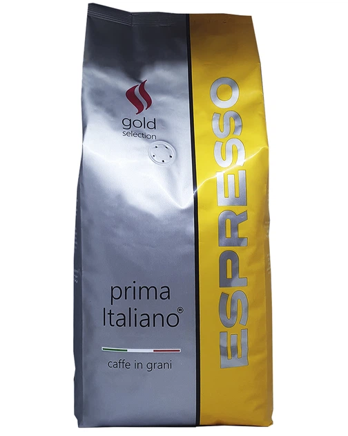 Кава Prima Italiano Gold Selection зерно 1 кг (54955) - Фото 2 Кава Prima Italiano Gold Selection зерно 1 кг (54955) - изображение 2