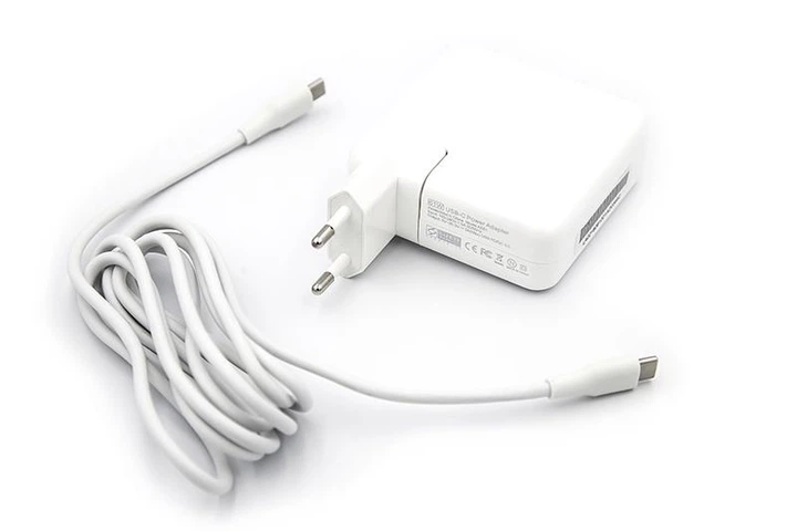 Блок живлення для ноутбуків PowerPlant APPLE 220V, 20V 61W (USB Type-C) - зображення 2