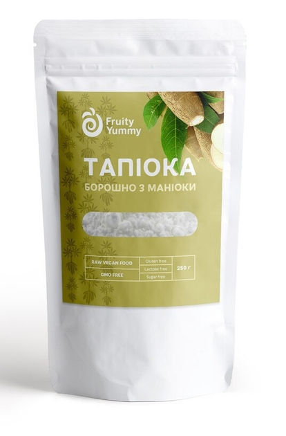 Мука Fruity Yummy Тапиока 250 г – купить в Киеве, Украине - ROZETKA ...