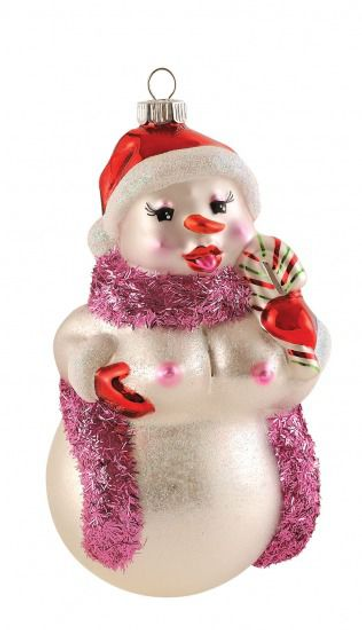 Новорічна іграшка Снігова баба (08258000000000000) - зображення 1