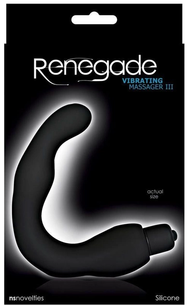 Массажер простаты NS Novelties Renegade Vibrating Massager III цвет черный (19518005000000000) - изображение 2