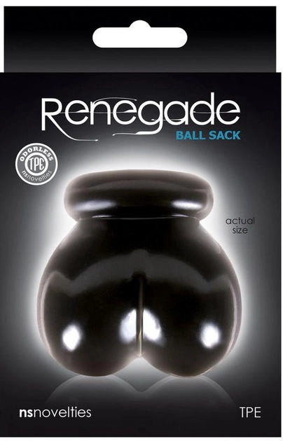 Насадка на мошонку Renegade Ball Sack колір чорний (19511005000000000) - зображення 2
