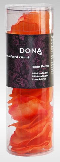 Декоративные лепестки роз без запаха System JO DONA Rose Petals цвет оранжевый (17820013000000000) - изображение 1