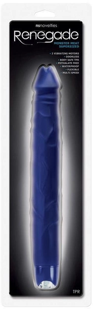 Вібратор Renegade Monster Meat Supersized колір синій (19532007000000000) - зображення 2
