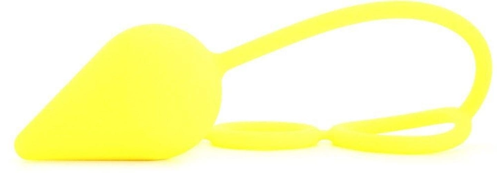 Анальная пробка с эрекционными кольцами Renegade 3 Ring Circus Medium цвет желтый (19506012000000000) - изображение 2