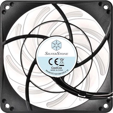 Вентилятор SilverStone Quiet Slim 120 мм ARGB (SST-FW124-ARGB) - зображення 3