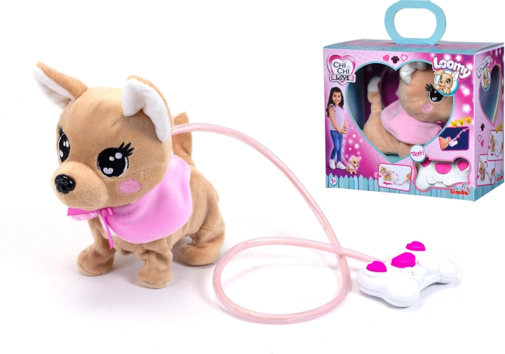 М'яка іграшка Simba Toys Chi Chi Love Чихуахуа Прогулянка (5893542) (4006592070250) - зображення 2