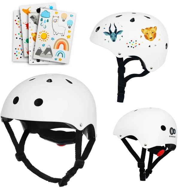 Дитячий захисний шолом Kinderkraft Safety White (KASAFE00WHT0000) (5902533918195) - зображення 2
