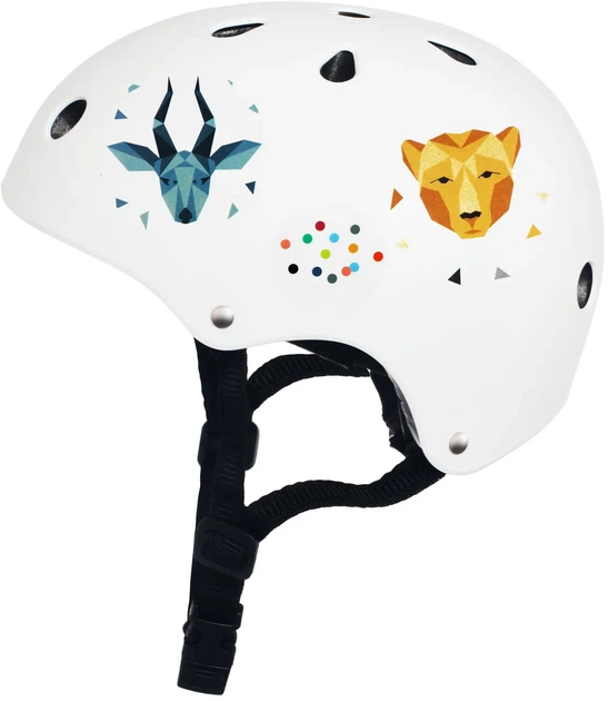 Дитячий захисний шолом Kinderkraft Safety White (KASAFE00WHT0000) (5902533918195) - зображення 3