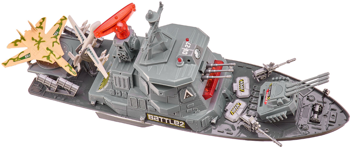 toyshop様 202506 Игровой набор ZIPP Toys Z military team Военный корабль