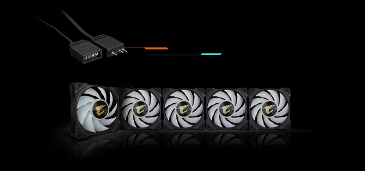 Система жидкостного охлаждения Gigabyte Aorus Waterforce X 280 - изображение 7
