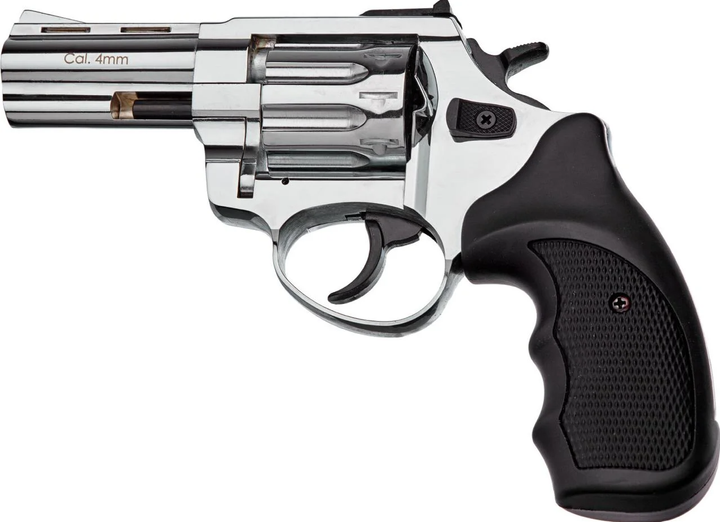 Револьвер флобера STALKER 3" Нікель. Матеріал рукояті - пластик (3880.00.52) - зображення 1