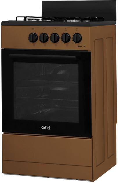 Плита газовая ARTEL Ottima 50-G Brown – фото, отзывы, характеристики в ...