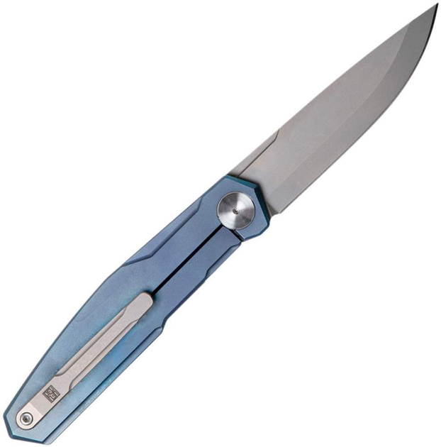 Карманный нож Real Steel S3 Puukko flipp sky purp-9522 (S3-puflippskypurp-9522) - изображение 2