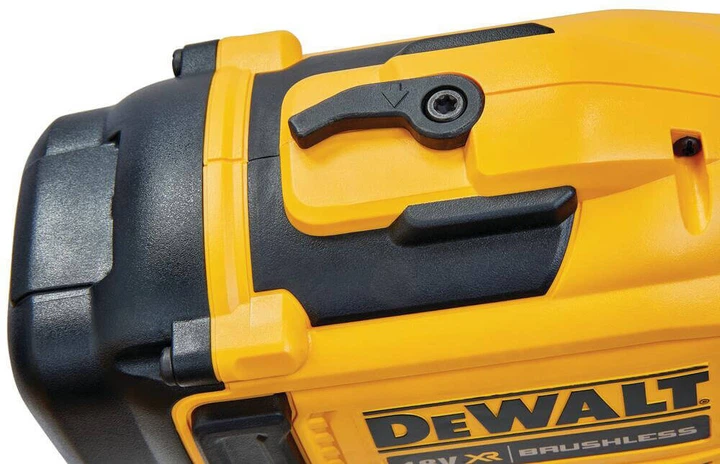 Пістолет цвяхозабивний акумуляторний безщітковий DeWalt під цвяхи 19-45 мм (DCN45RNN) - зображення 5