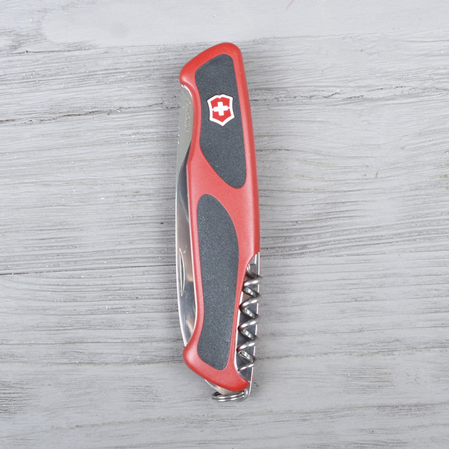 Ніж складаний, мультитул Victorinox Rangergrip 52 (130мм, 5 функцій), червоний 0.9523.С - зображення 2