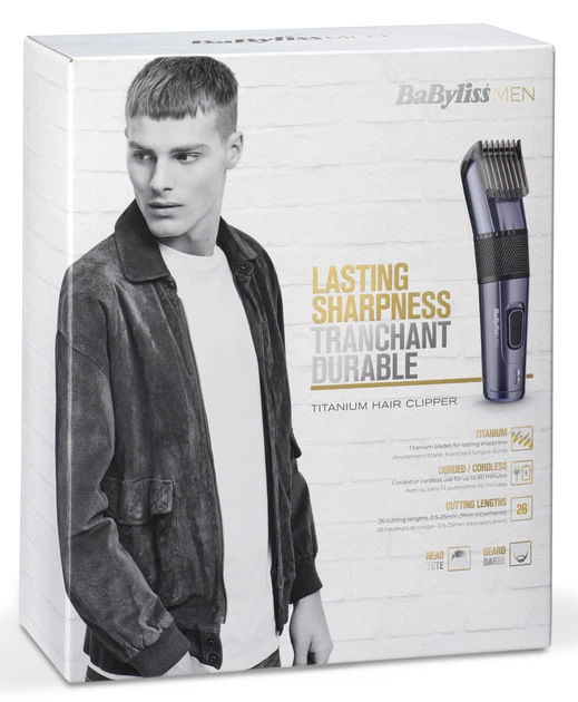 Машинка для підстригання волосся Babyliss E976E (3030050153231) - зображення 7