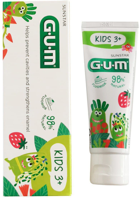 Зубная паста-гель GUM Kids 50 мл (0070942304153) - изображение 1