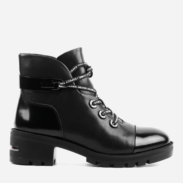 Акція на Жіночі зимові черевики високі Le'BERDES 00000012038 40 25.5 см Чорні від Rozetka
