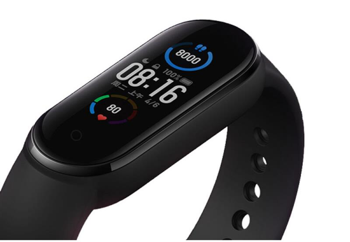 Фітнес-браслет Xiaomi Mi Smart Band 5 Black; 1.1" (294 x 126) AMOLED сенсорний / Bluetooth / 46.95 х 18.15 х 12.45 мм, 11.9 г / 5 АТМ / 125 маг / чорний - зображення 4