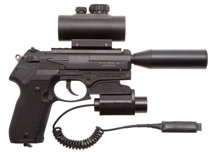 Пневматичний пістолет Gamo PT-80 Tactical - зображення 1