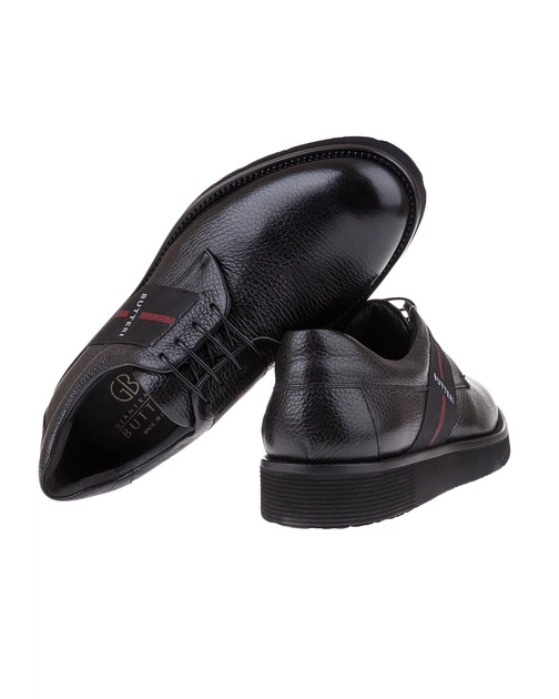 Туфлі чоловічі GF.BUTERI (35091/19-20) Чорний 41 - Фото 5 Туфлі чоловічі GF.BUTERI (35091/19-20) Чорний 41 - изображение 5