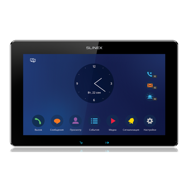 IP-видеодомофон Slinex Mira (черный) - Фото 1 IP-видеодомофон Slinex Mira (черный) - изображение 1