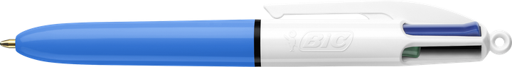 Ручка BiC Colours Mini 4 in 1 голубая (bc895956) - изображение 2