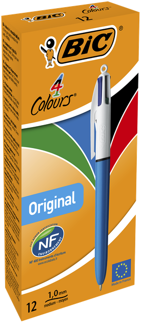 Ручка Bic Colours Original 4 in 1 (bc982866) - Фото 2 Ручка Bic Colours Original 4 in 1 (bc982866) - изображение 2