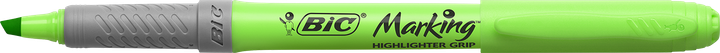 Текстовый маркер Bic Highlighter Grip, 1,6-3,5мм, зеленый - изображение 2
