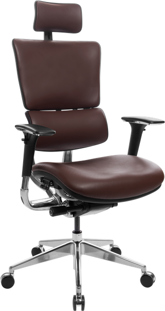 Офисное эргономичное кресло GT Racer X-807 Leather Burgundy (P-01) - Фото 1 Офисное эргономичное кресло GT Racer X-807 Leather Burgundy (P-01) - изображение 1