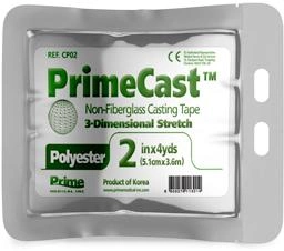 Бинт полимерный Prime Medical PrimeCast голубой 5.1 см х 3.6 м 10 шт (8809278110464) - изображение 1