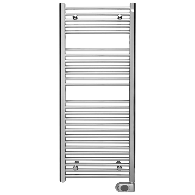 Полотенцесушитель Zehnder Aura 1226 x 500 мм хром 300 Вт со скрытым ...