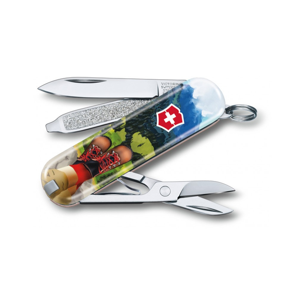 Нож Victorinox Classic Limited Edition "I Love Hiking" (0.6223.L2002) - изображение 1