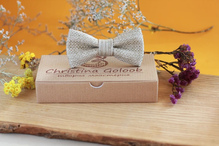 Галстук-бабочка Christina Goloob Summer Фисташковый - Фото 1 Галстук-бабочка Christina Goloob Summer Фисташковый - изображение 1