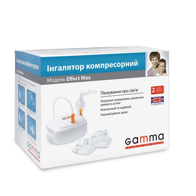 Інгалятор Gamma Effect Max компресорний - зображення 3