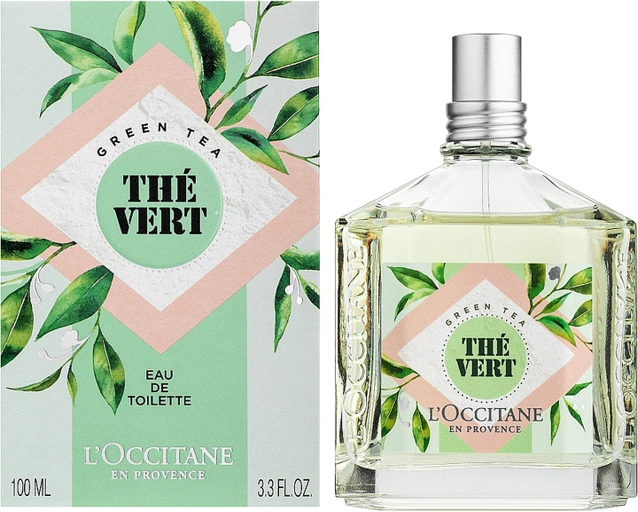 ロクシタン THÉ VERT Eau de Toilette The Vert (Green Tea) L&#039;Occitane en Provence аромат