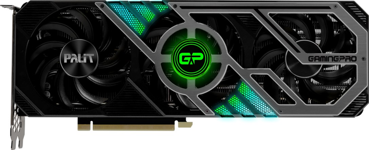 Видеокарта Palit PCI-Ex GeForce RTX 3080 GamingPro LHR 10GB GDDR6X