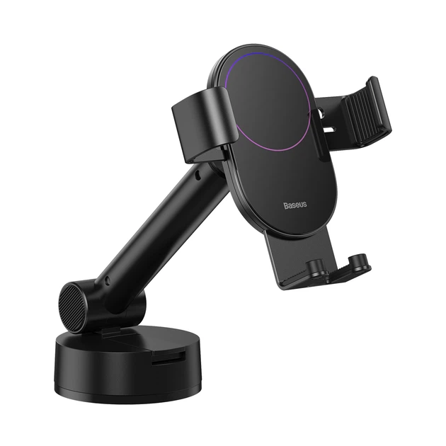 Uchwyt samochodowy Baseus Gravity Simplism z przyssawką Black (SUYL-JY01) (955555910380474) - Outlet - obraz 11