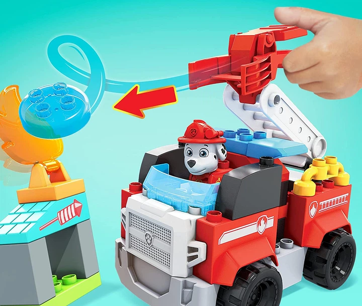 Конструктор Mega Bloks Щенячий патруль Пожежна машина Маршала (GYJ01) - зображення 3