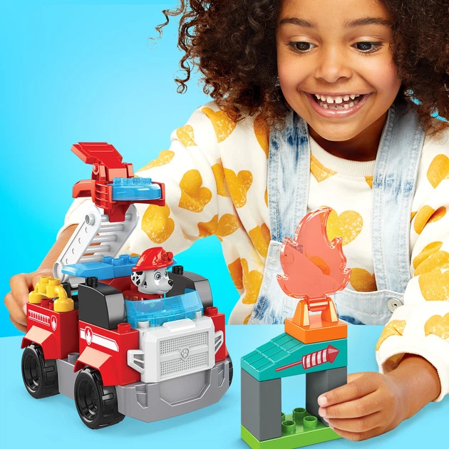 Конструктор Mega Bloks Щенячий патруль Пожежна машина Маршала (GYJ01) - зображення 4