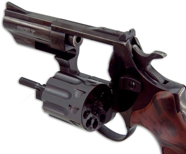 Револьвер флобера ZBROIA PROFI-3" (чорний / Pocket) - зображення 3