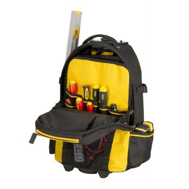 Сумка для інструменту Stanley рюкзак FatMax на колесах 36 x 23 x 54см (1-79-215) - зображення 2