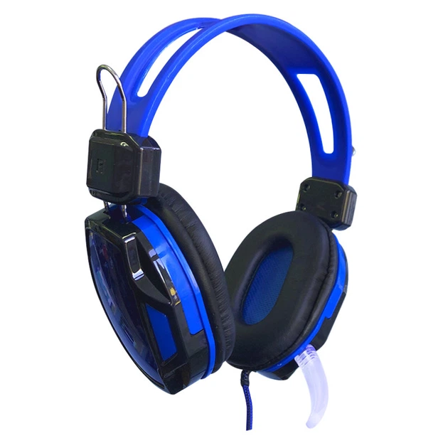 Ігрові дротові навушники Soyto SY833MV з мікрофоном Black/Blue (SY833MV) - зображення 3