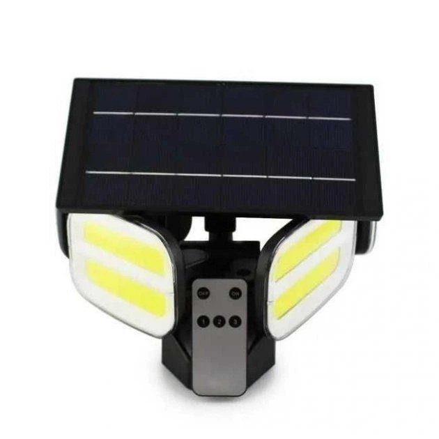 Уличный фонарь - прожектор Solar Light KXK-601/7860 240 COB на сонячній батареї з пультом Д/У та датчиком руху - зображення 2