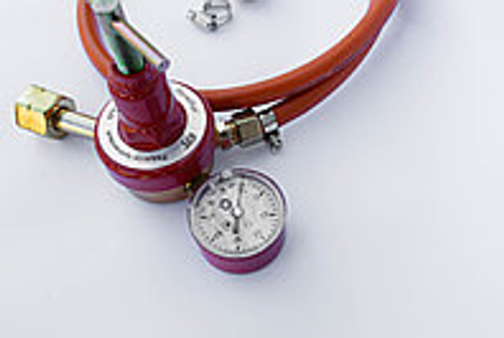 Комплект шланг с редуктором БПО-5-3 для газовых баллонов длина 5 м GR3 ...