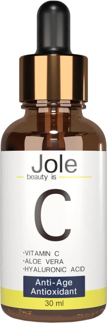 Омолаживающая сыворотка Jole Vitamin С Serum с гиалуроновой кислотой и витамином С 30 мл (4820243880971) 