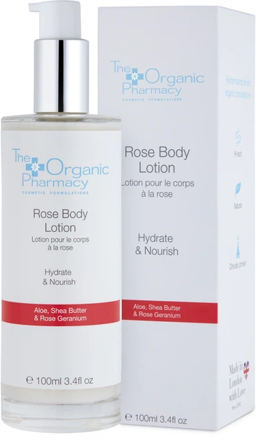 Лосьйон для тіла The Organic Pharmacy Rose Живильний 100 мл (5060063497655) - зображення 2