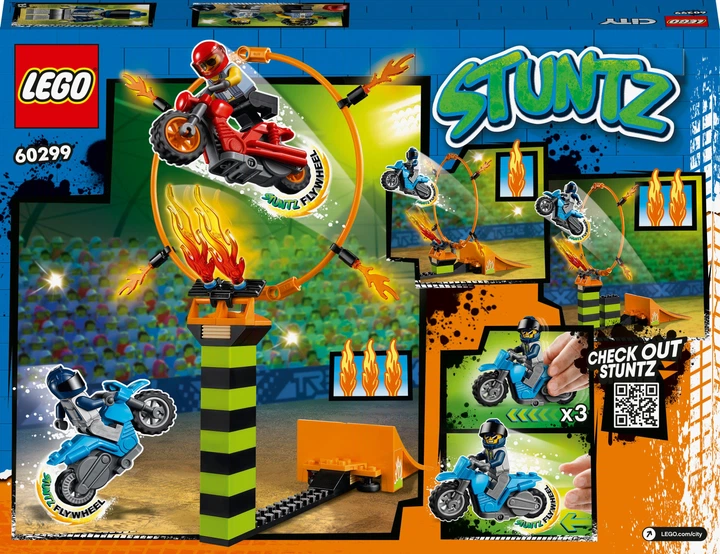 Zestaw klocków LEGO City Zawody kaskaderskie 73 elementy (60299) - obraz 9