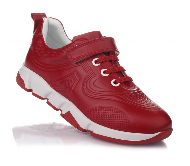 Кожаная детская обувь Topitop красного цвета (09). Размер 36 от ...